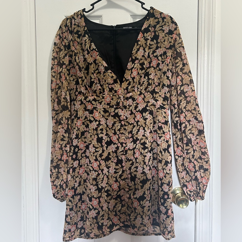 Nasty gal long sleeve dress